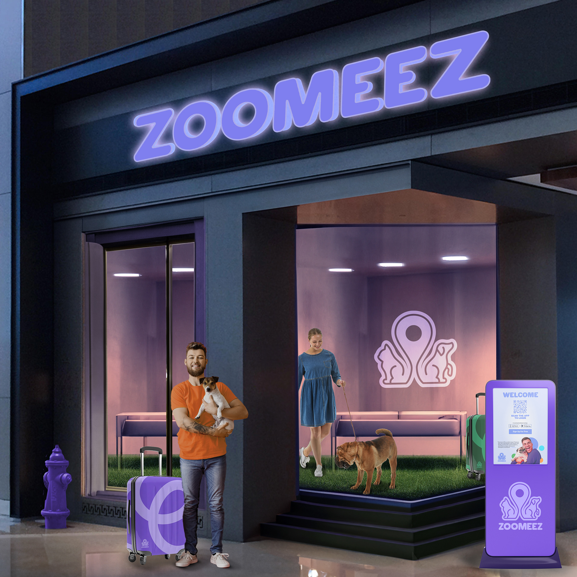 ZOOMEEZ Sponsored Airport Environment