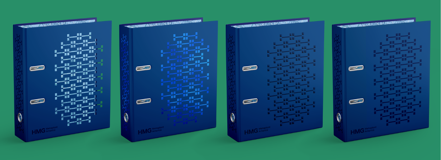 Outside Binder: Die Cut, Foil, Embossing, Standard Print