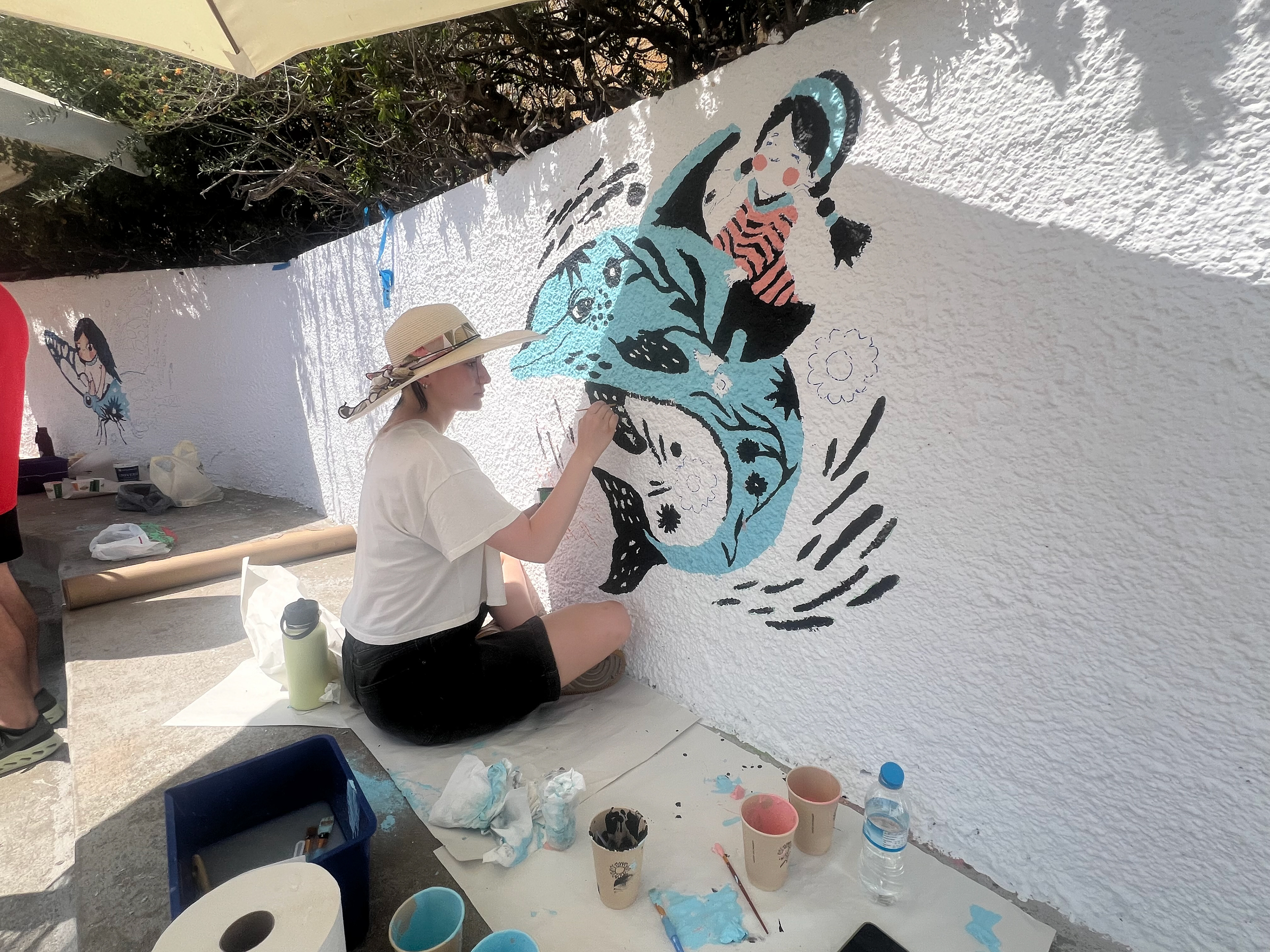 Work-in-Progress Mural