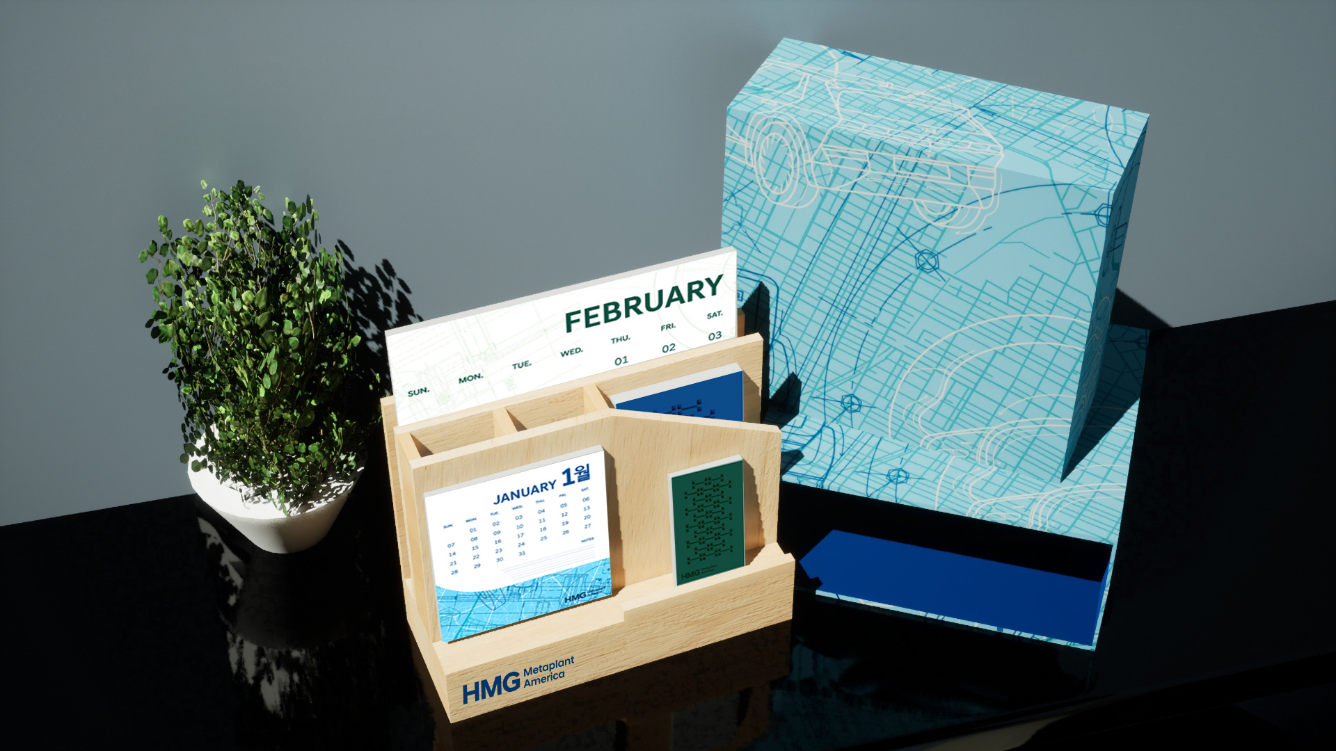 VIP Package and Desk Organizer