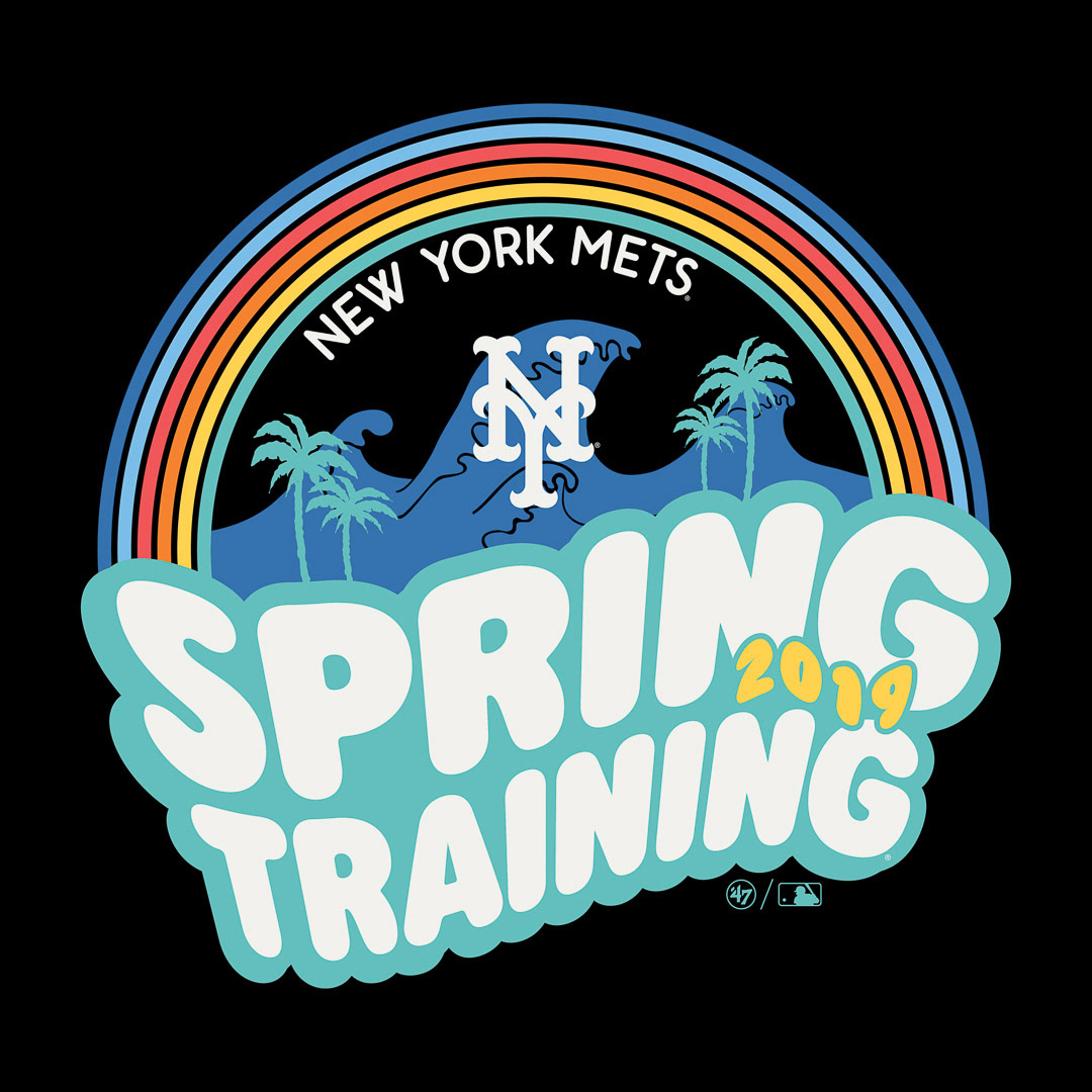 New York Mets MLB Spring Training 2019 Women's Tee, custom tee by me, broken out into all MLB teams.