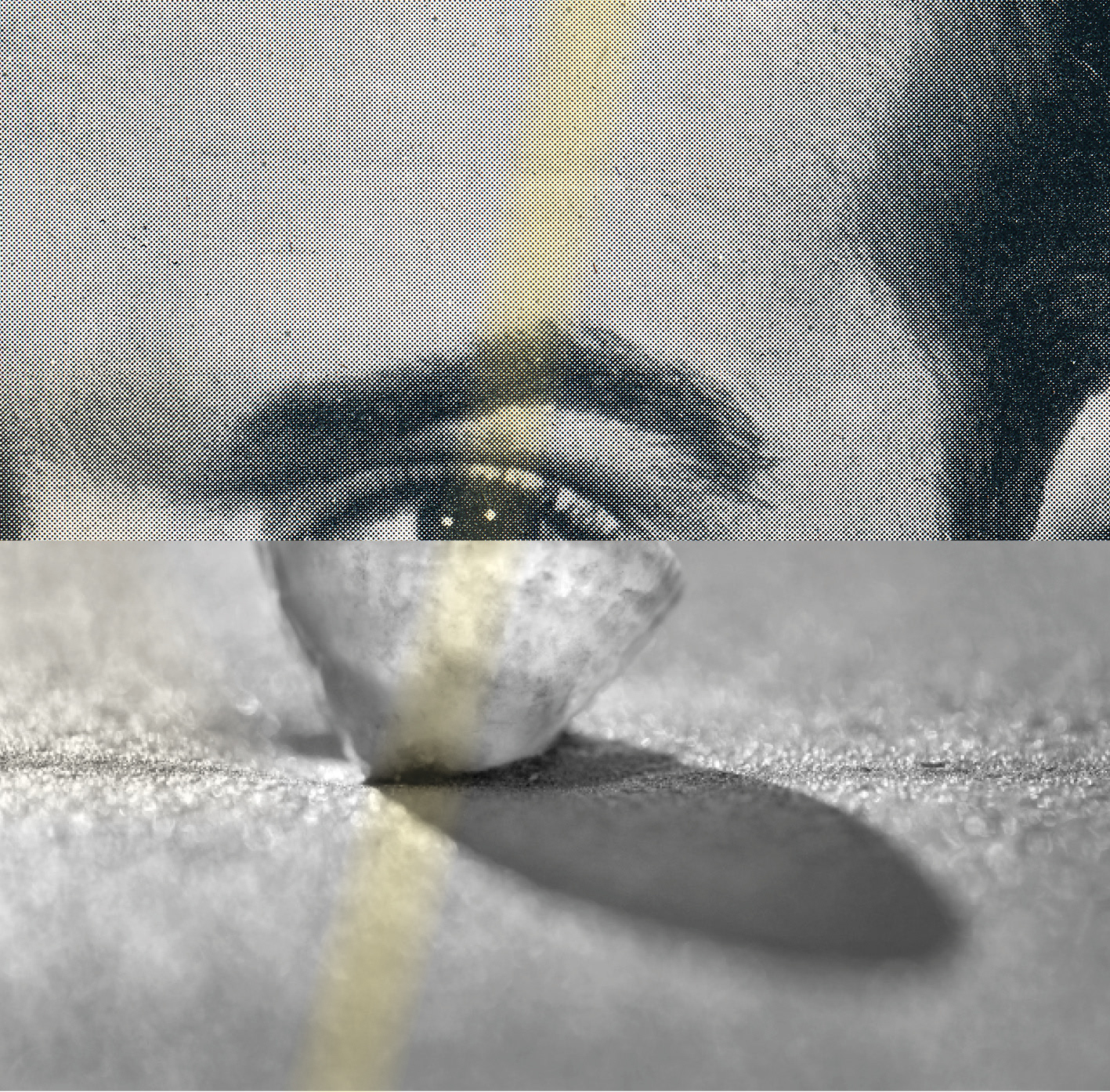 Human Nature (13). Collage, original photography, mixed media. 11 x 12 cm