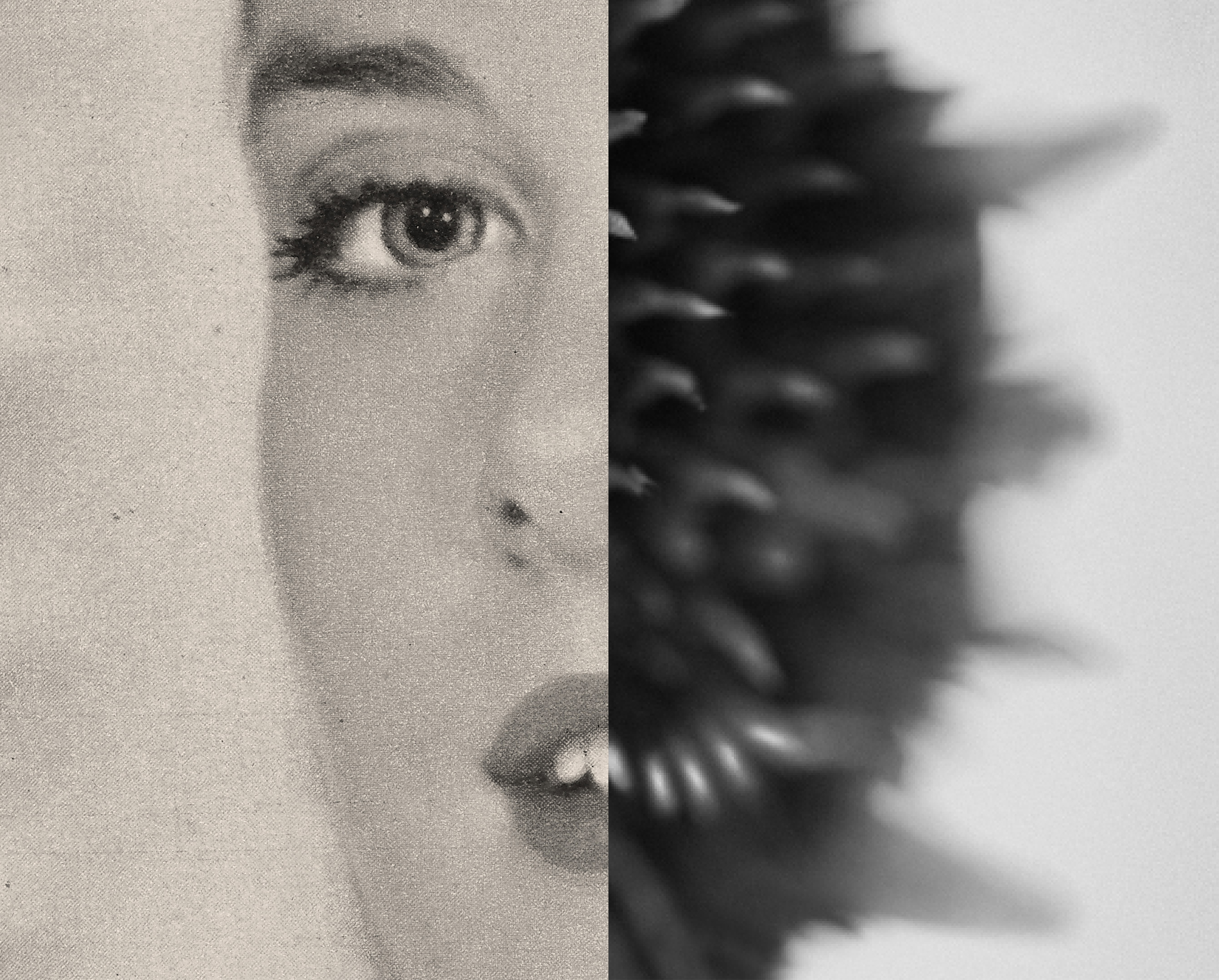 Human Nature (19). Collage, original photography, mixed media. 11 x 12 cm