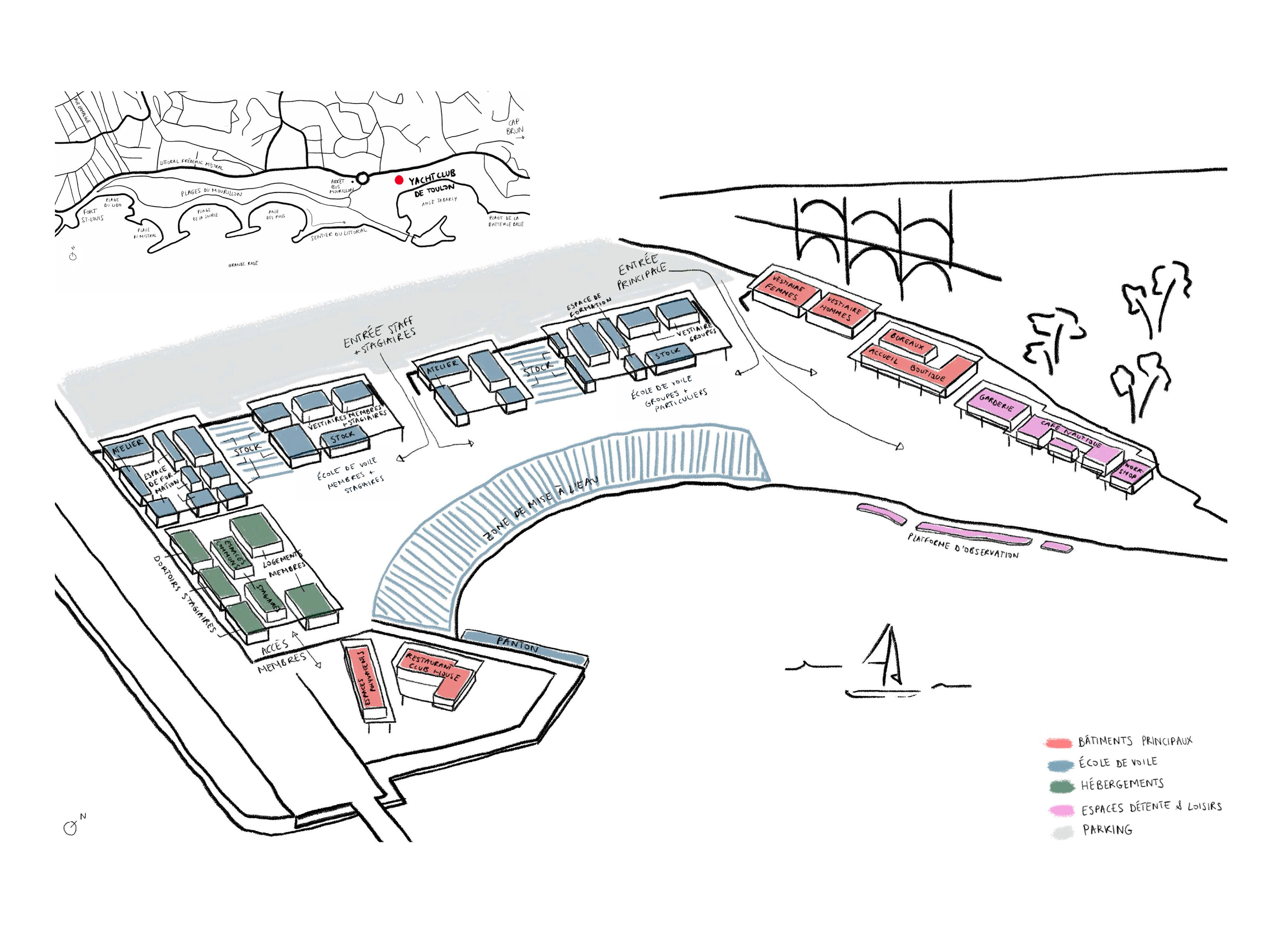 Situation plan and zoning