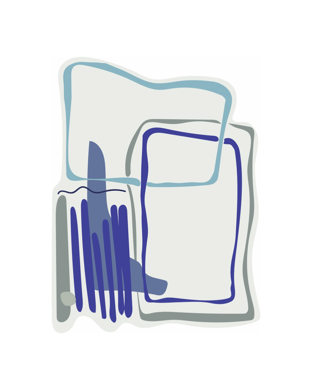 Research process: Analysis of shapes, colours, weaving techniques and wool thicknesses