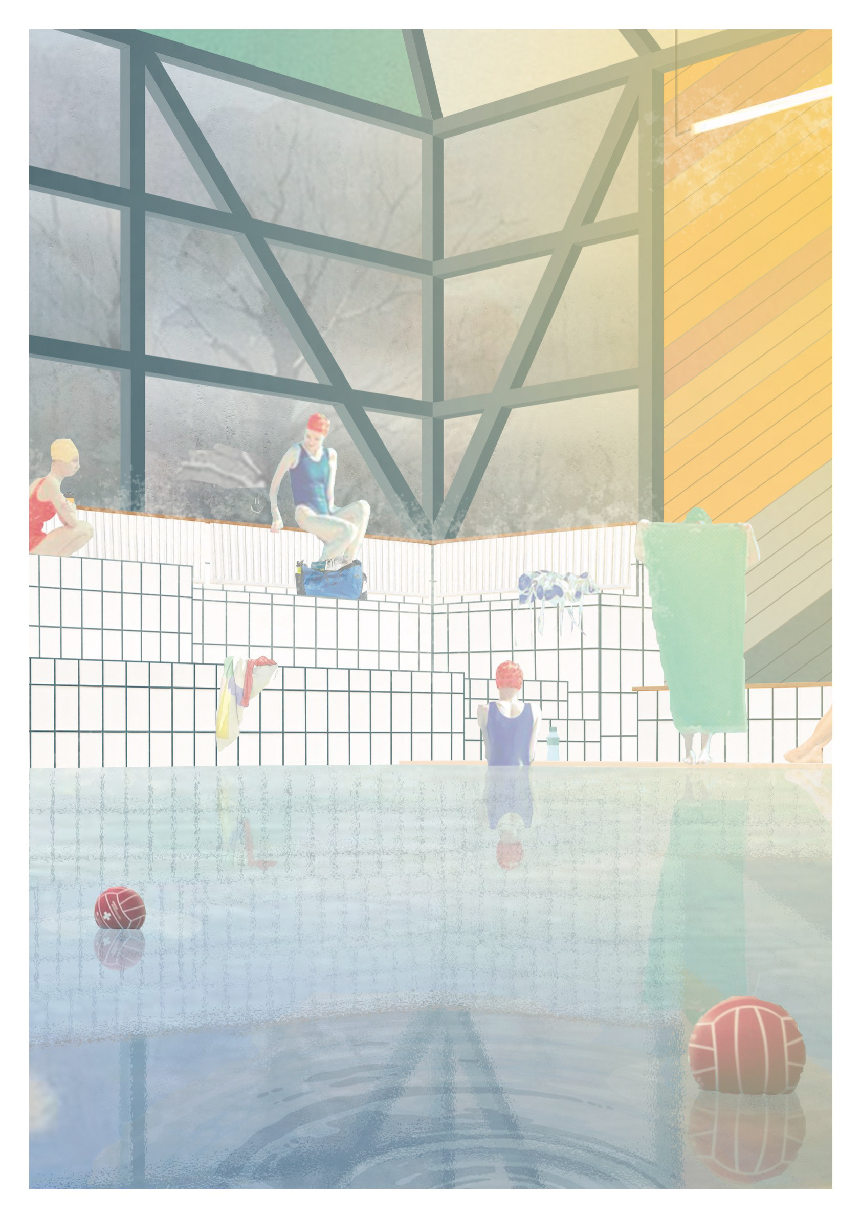 Piscine du Rocher, Nyon, Switzerland