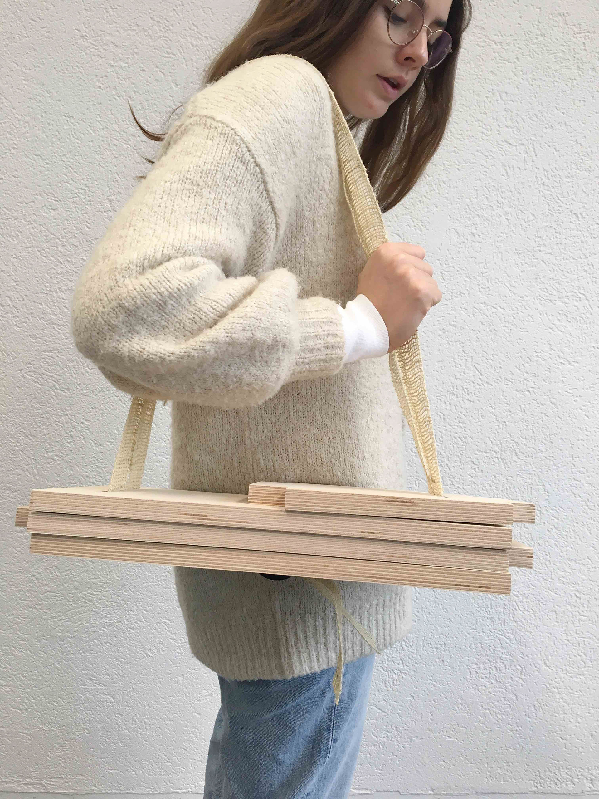 1:1 prototype - Transportation of the stool