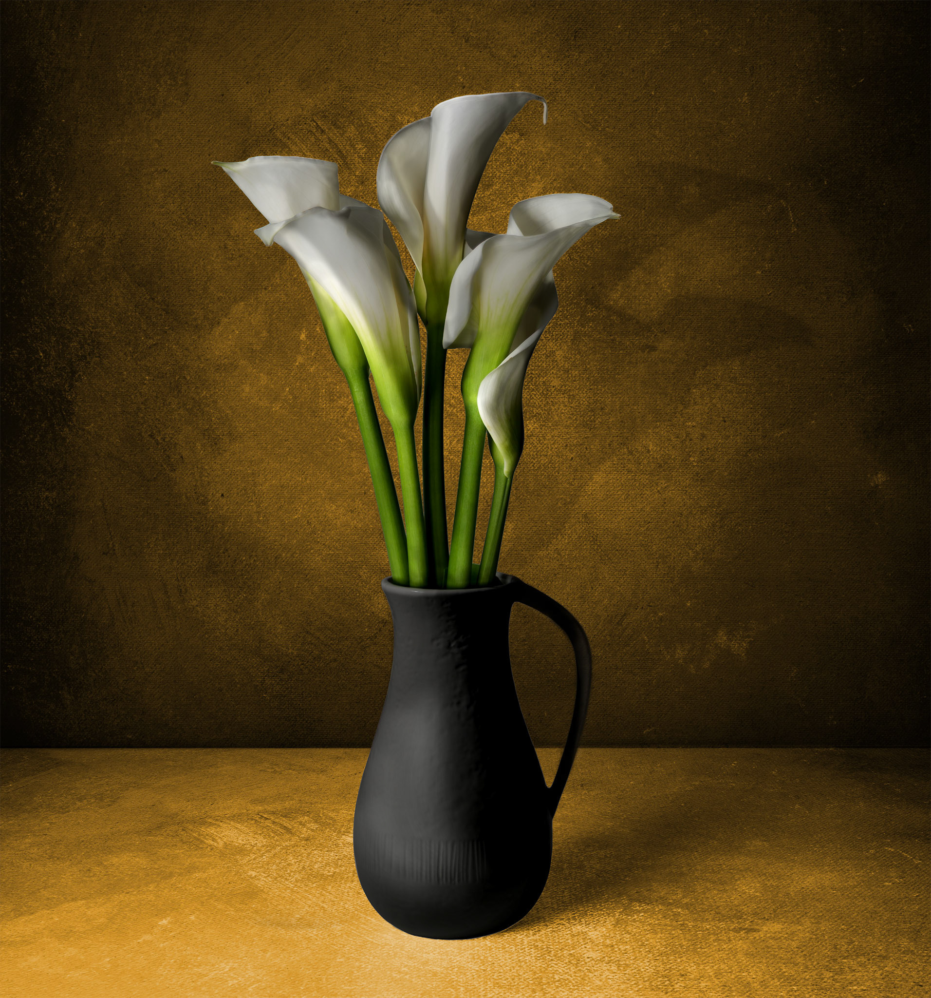 Gift: double exposure painterly technique - large print 3'x4'