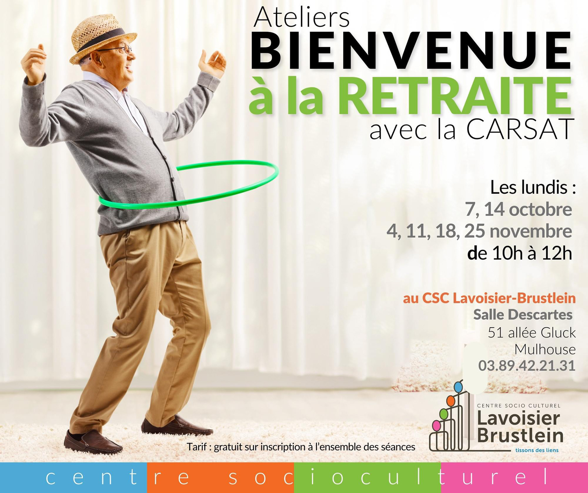 ateliers de sophrologie pour jeunes retraités - personnes âgée Mulhouse 68 Haut-rhin