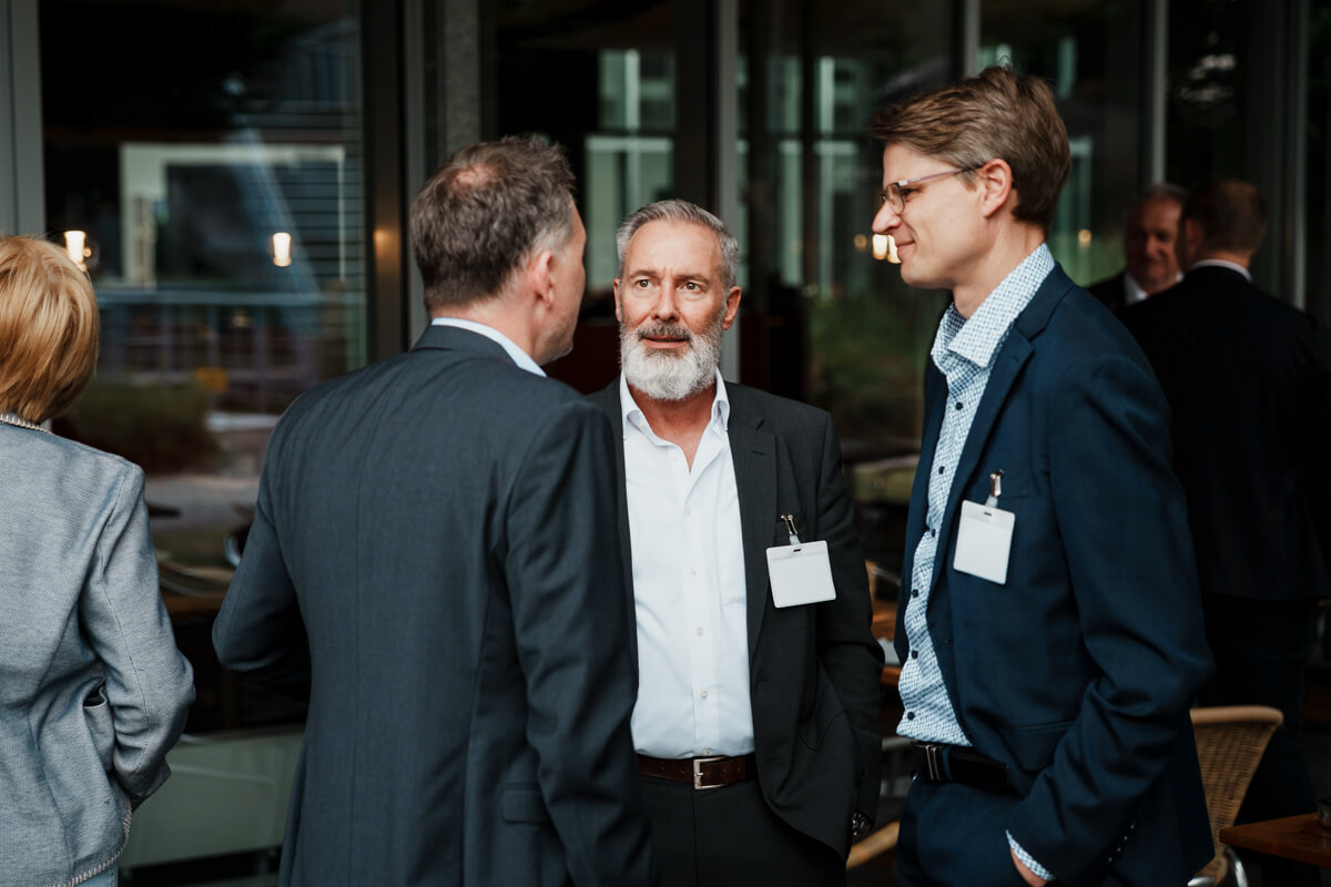 Foto für interne Unternehmenskommunikation einer Managementtagung
