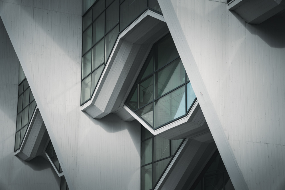 Stadthalle Bremen von 1964, Architekt: Roland Rainer, Fotografiert als freies Projekt von Philipp Eigner: Architekturfotografie Hamburg, Bremen, Hannover