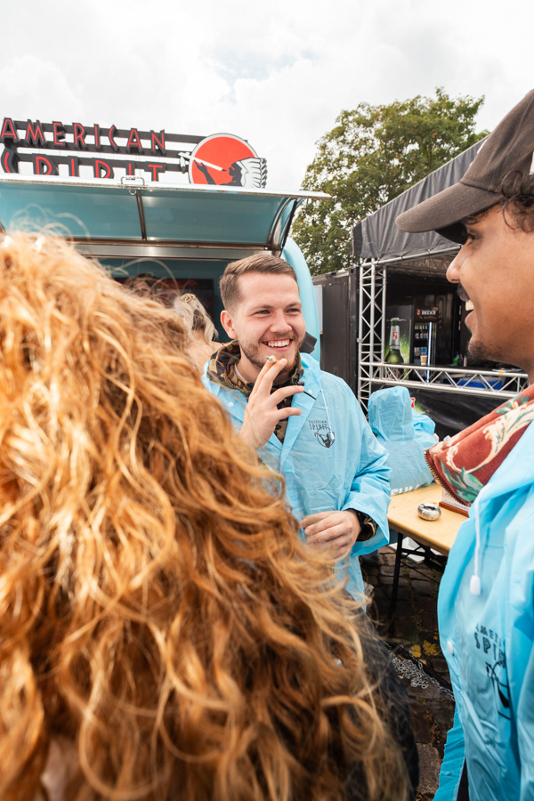 Darstellung des Lebensgefühls auf sponsored Events.