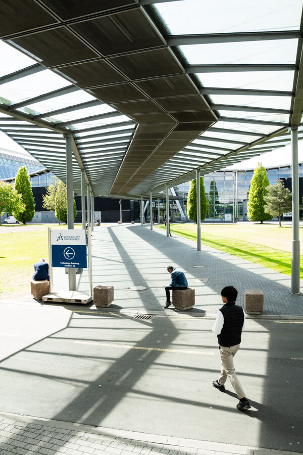 Exhibition ground of Hannover Messe.