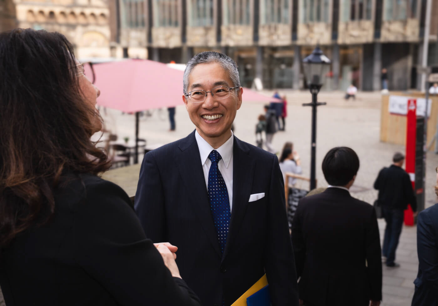 Fotografie für politische Veranstaltungen. Hier Besuch des japanischen Generalkonsuls in der Handelskammer Bremen.