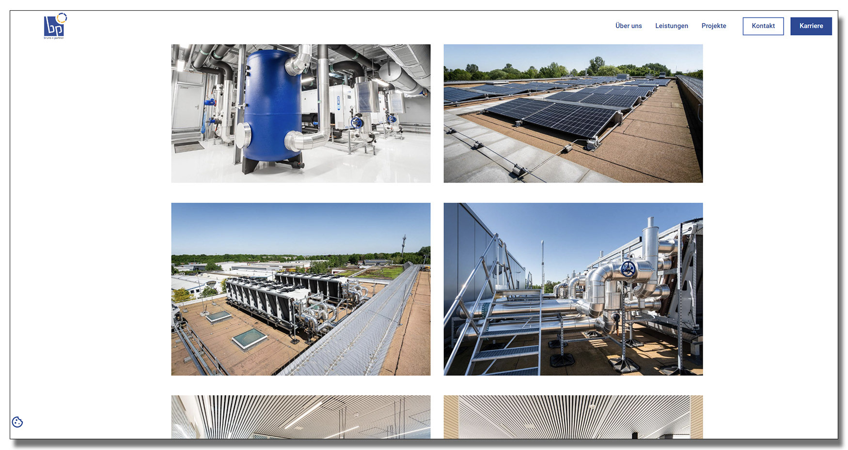 Beispiel der Verwendung meiner Fotos bei Kunden aus der Branche Technische Gebäudeausrüstung