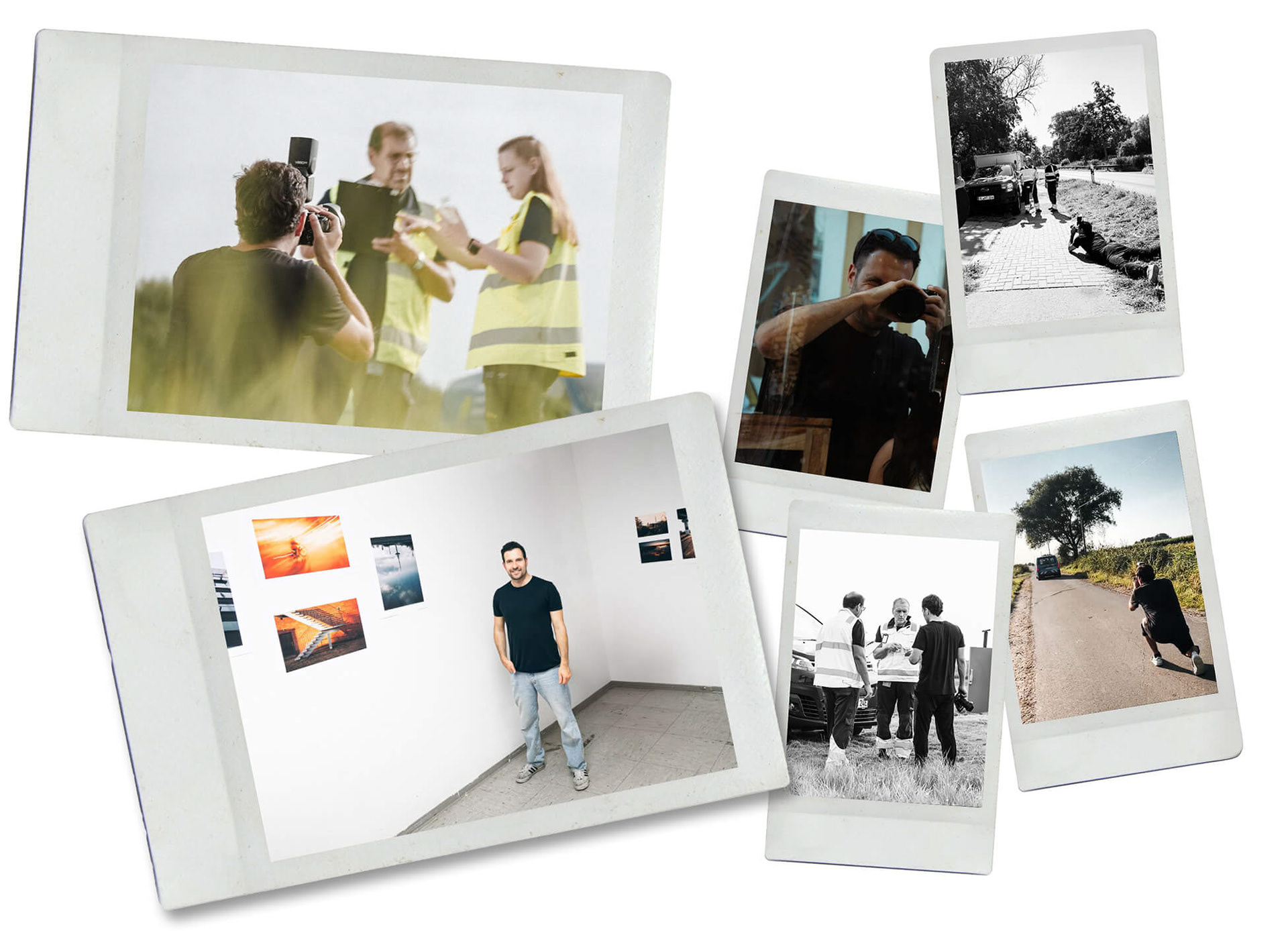 Fotograf Philipp Eigner bei der Arbeit (Behind-the-scenes)