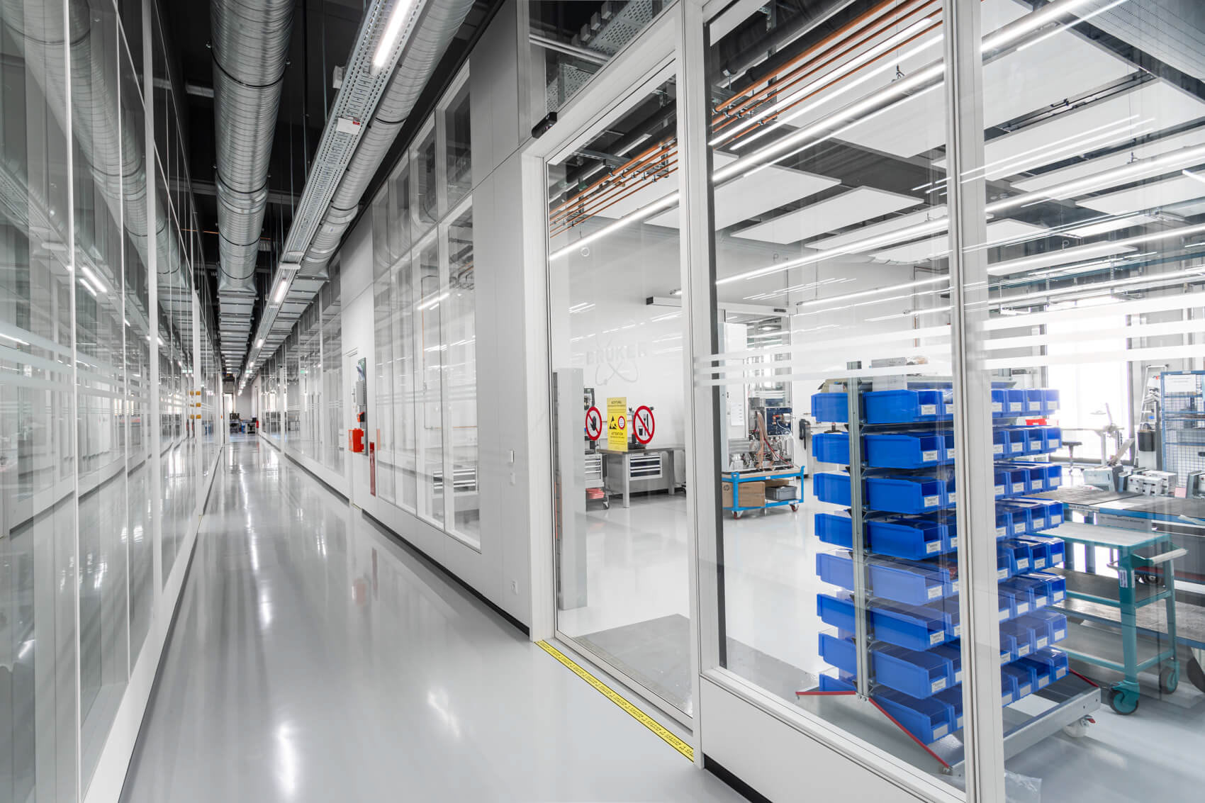 Produktionskomplex Bruker Daltonics fotografiert für TGA Unternehmen bruns+partner.