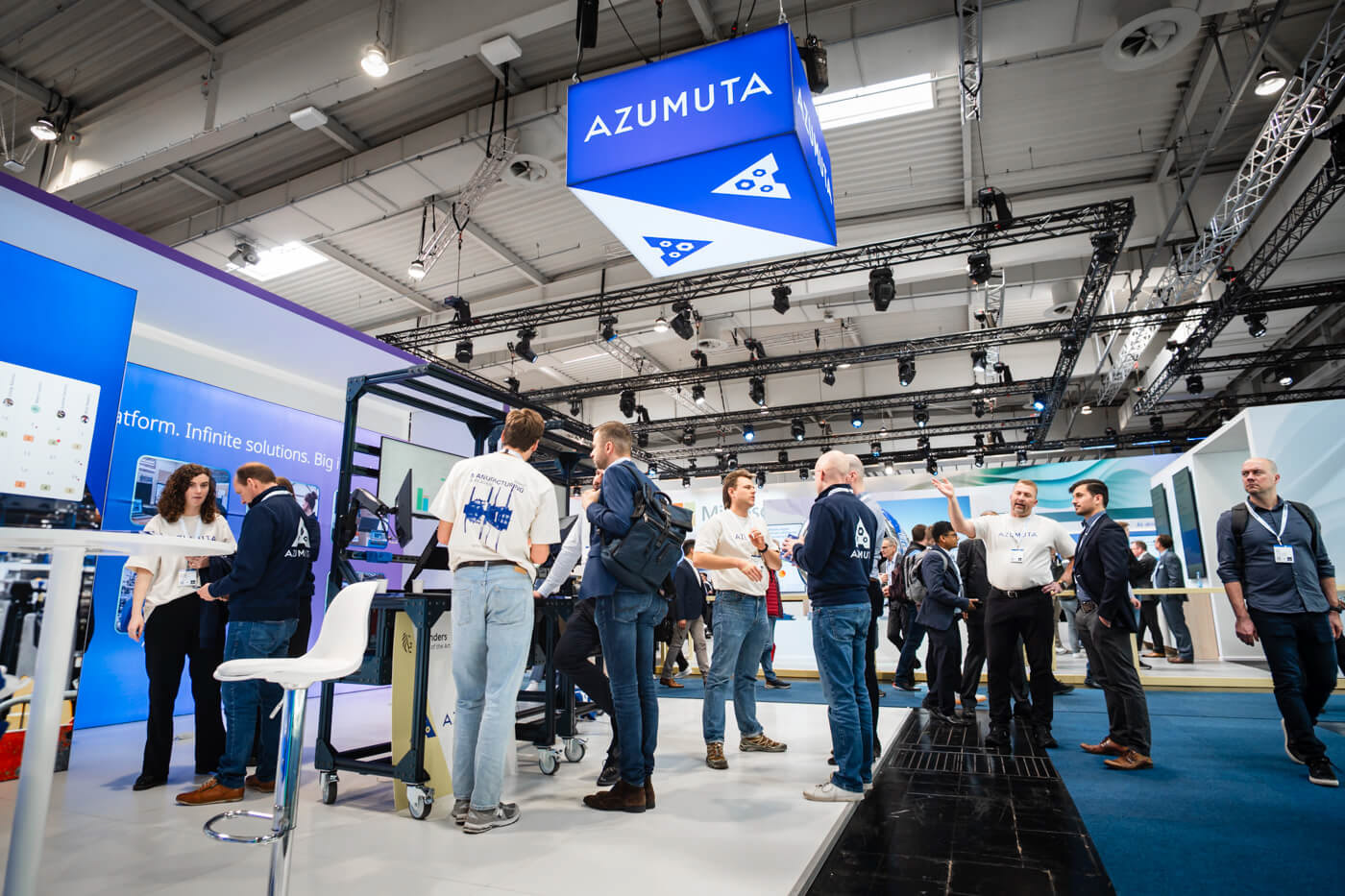 capturing dynamism at your trade fair stall