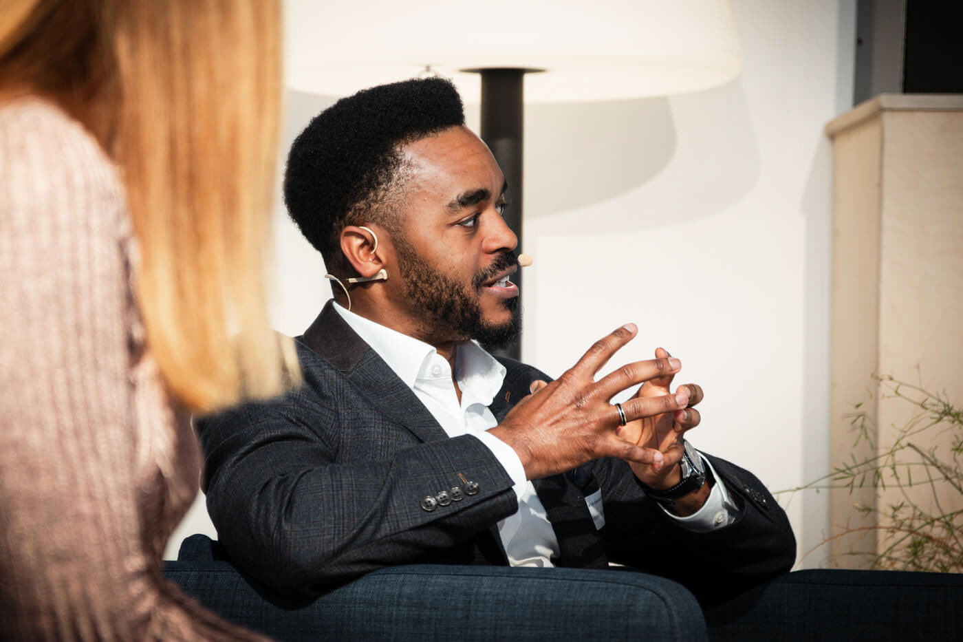 Fotos von Speakern auf Firmenevents