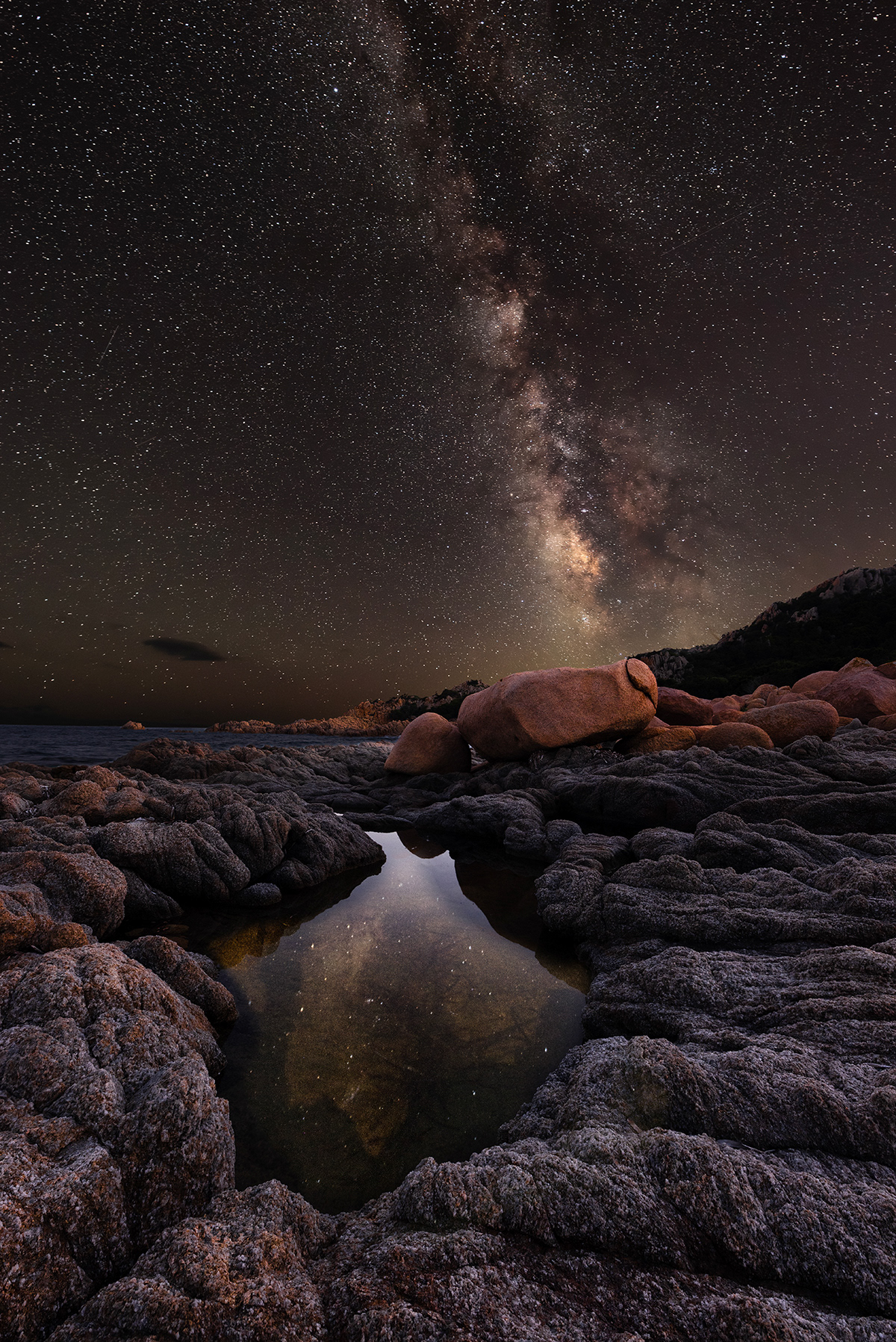 Capo Comino. Sardgena