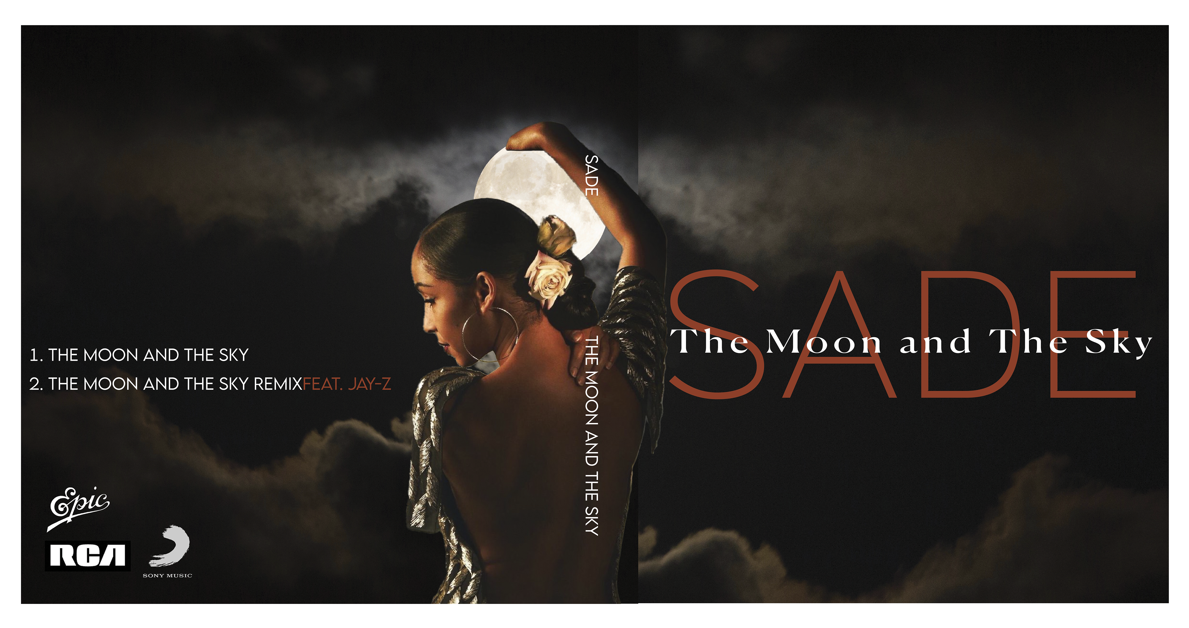 The Moon and The Sky Single Vinyl Sleeve