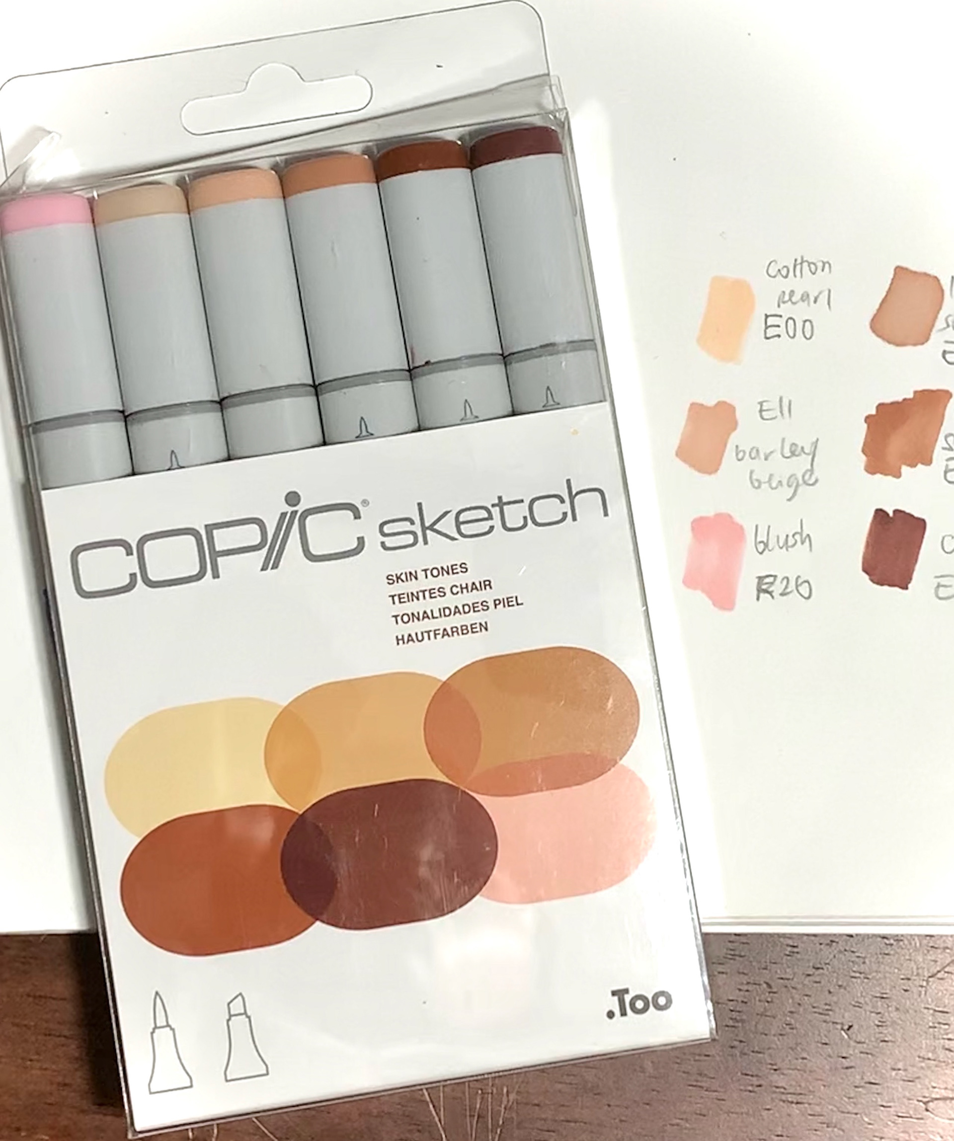 Ayo Sanusi - Markers: Copic Sketch Skin Tones