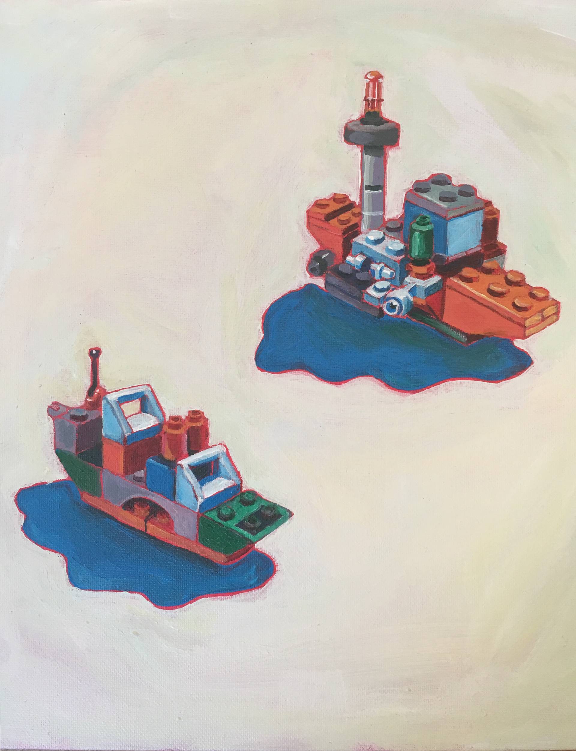 Boote mit Distanz, APR 2020