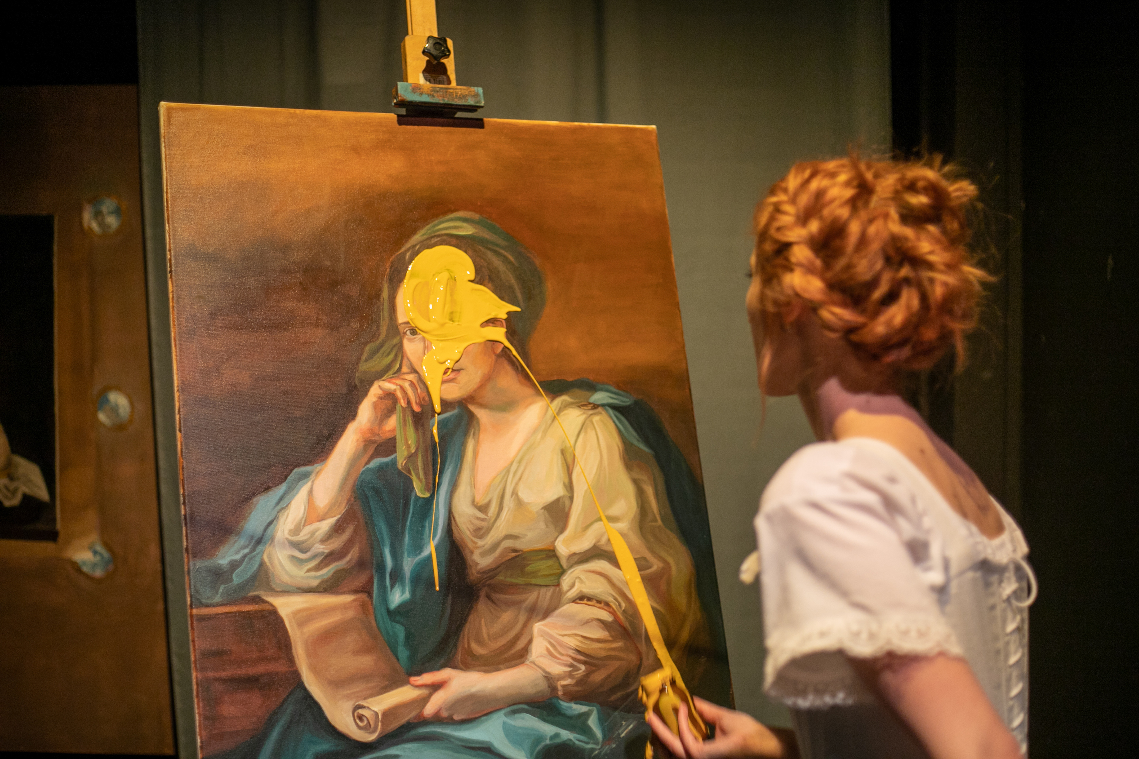 in the play "portrait" at "Die Bühne Dresden"