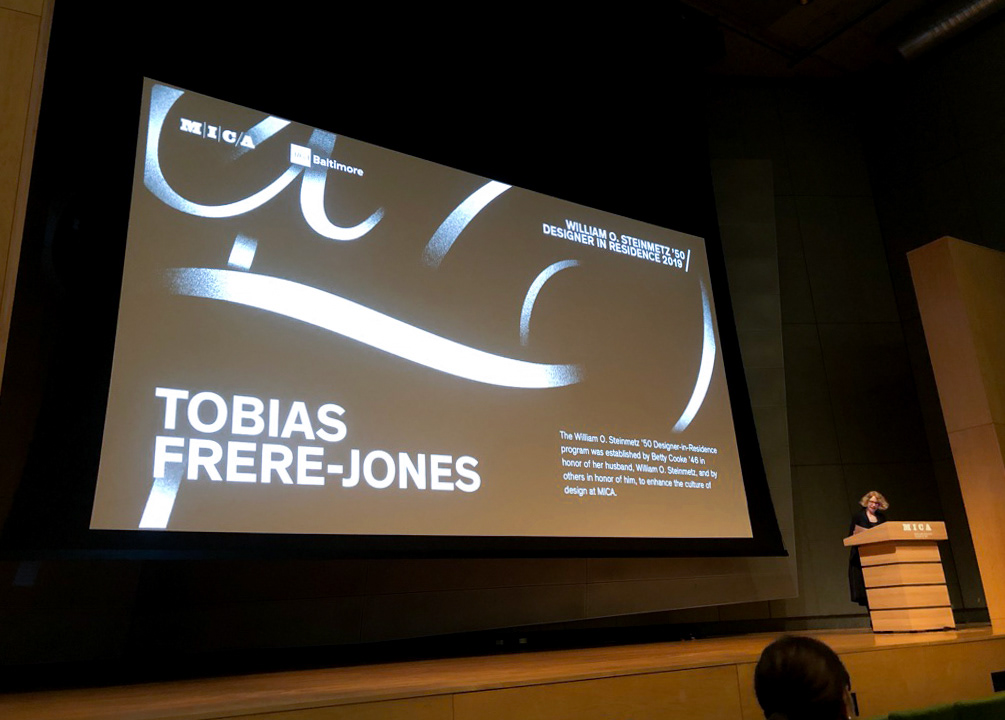 Ellen Lupton introduces Tobias Frere-Jones.