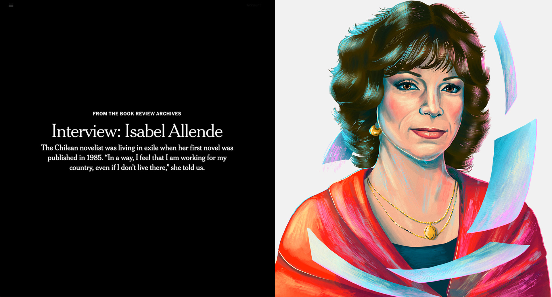 The interview: Isabel Allende