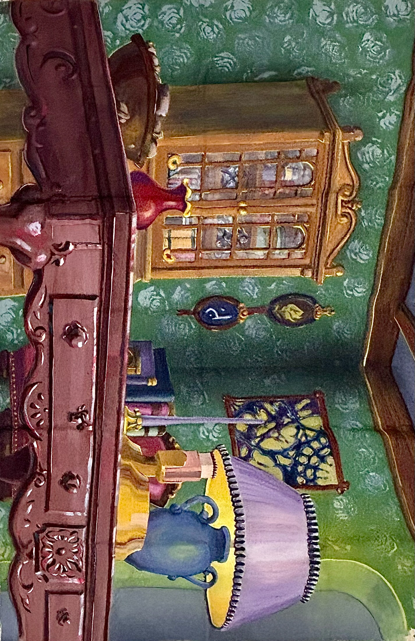 Disney Project Recreation , 4'-0 x 8'-0" on Muslin