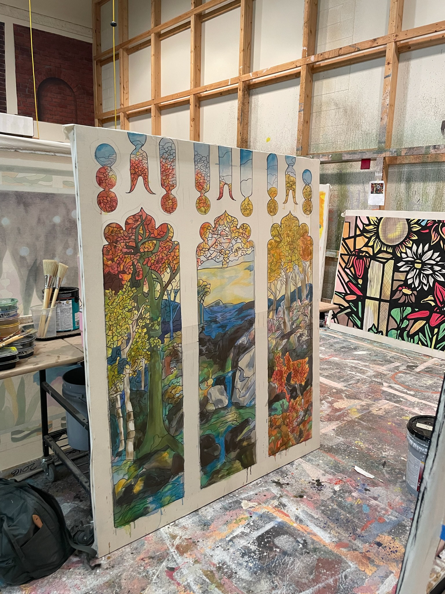 Translucency Stained Glass