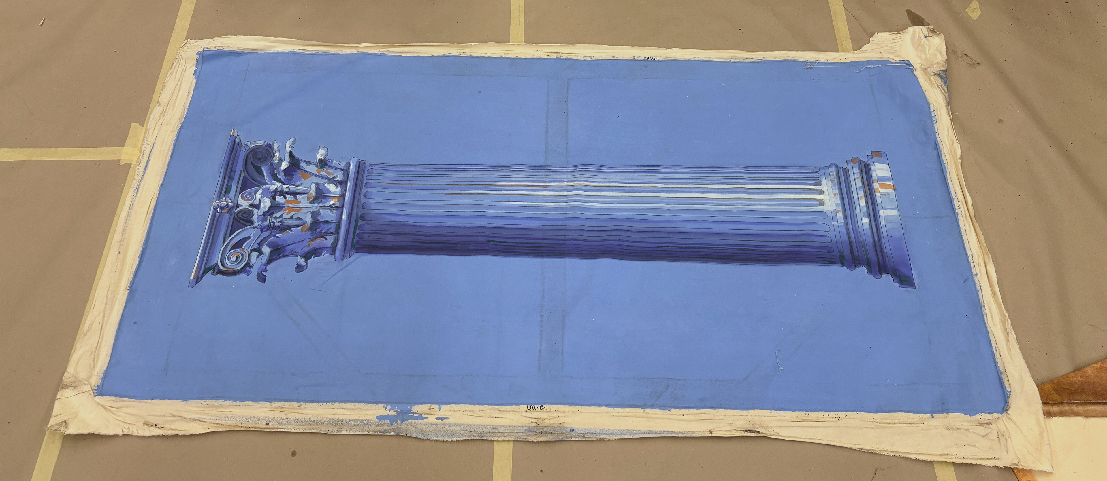 Column Tromp L'oeil Project