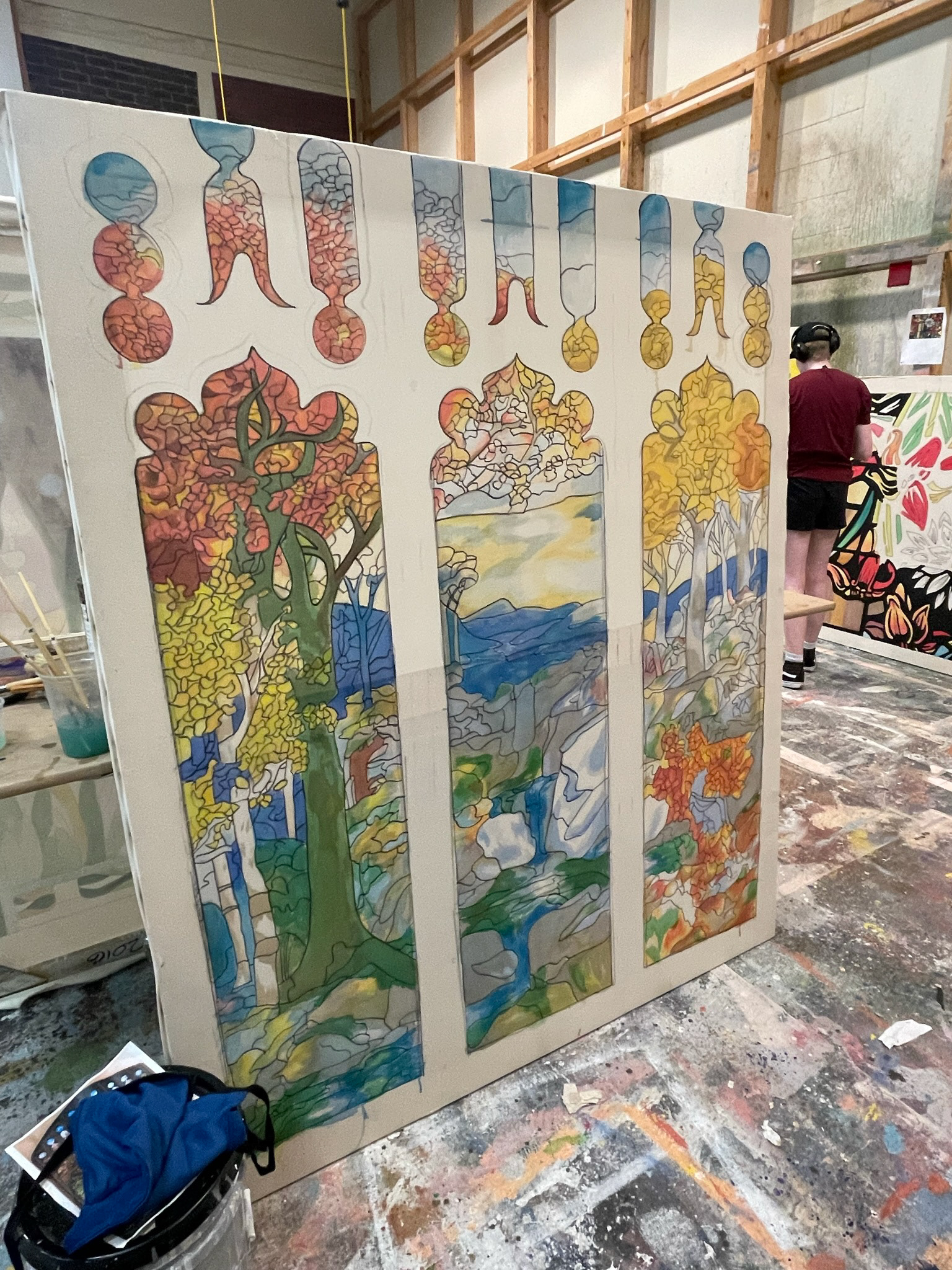 Translucency Stained Glass