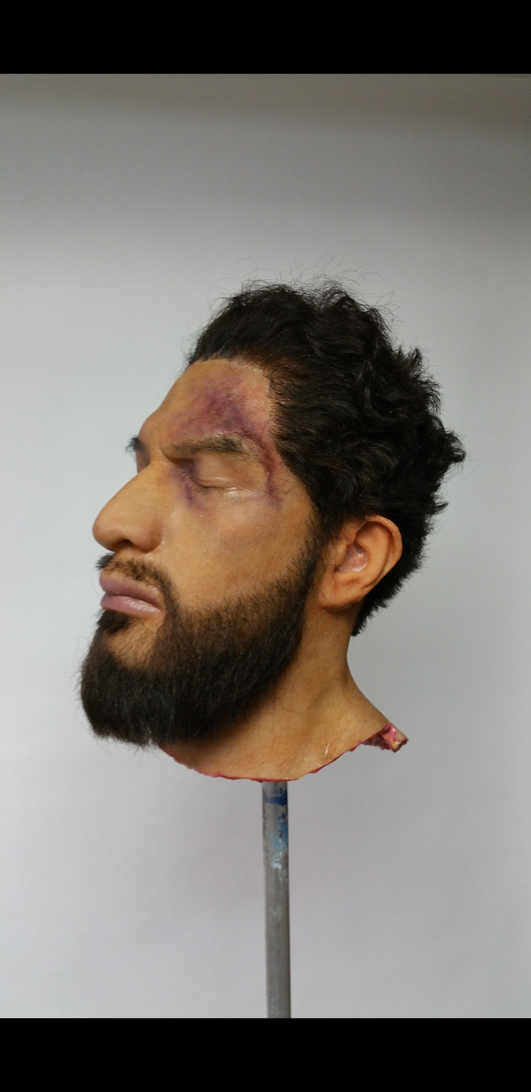 Dummy head from Iron Fist