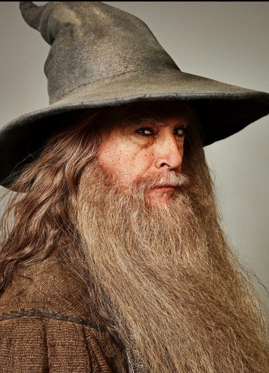 Stephen Colbert as "Gandolf" for Entertainment Weekly