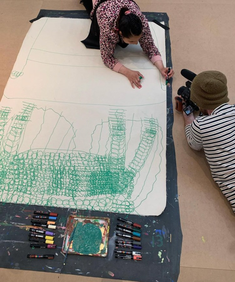 Filming with the Art Riot Collective