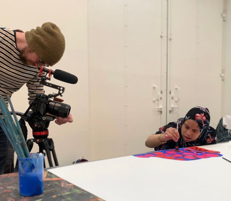 Filming with the Art Riot Collective