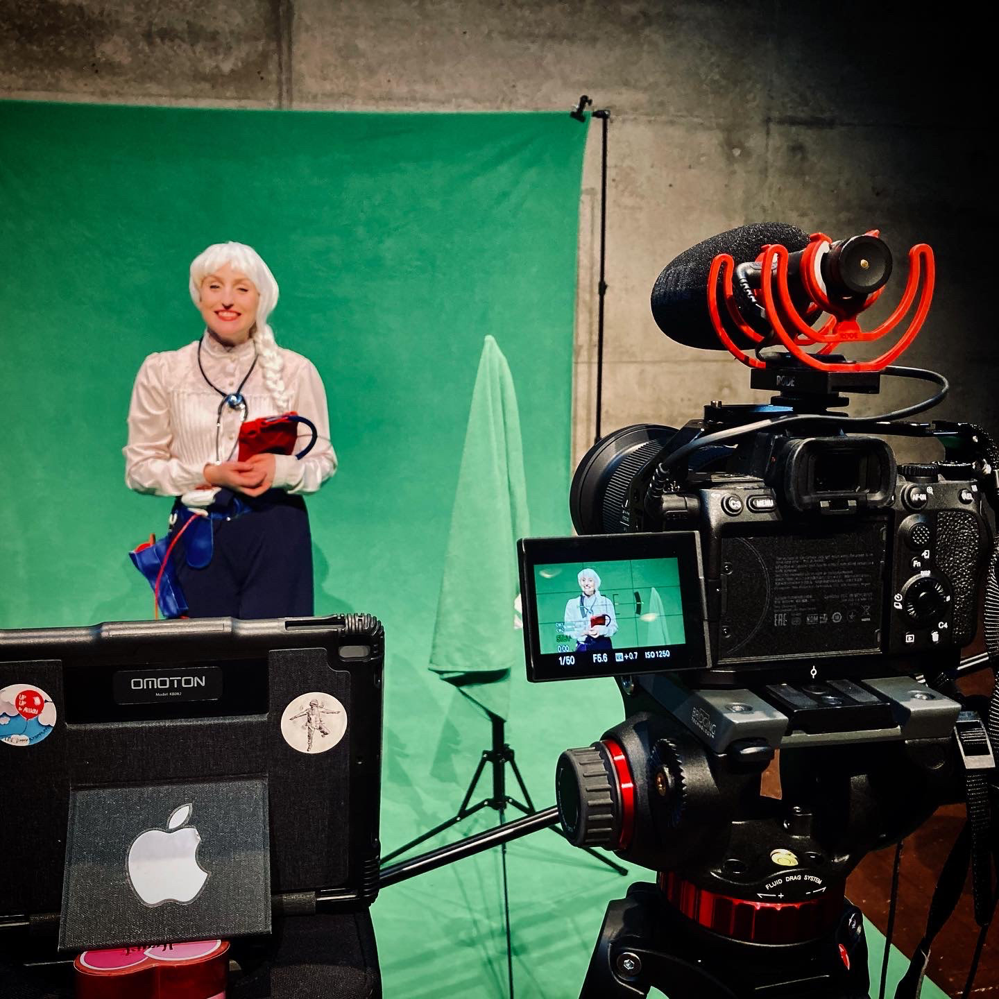 Green Screen shoot with Highly Sprung