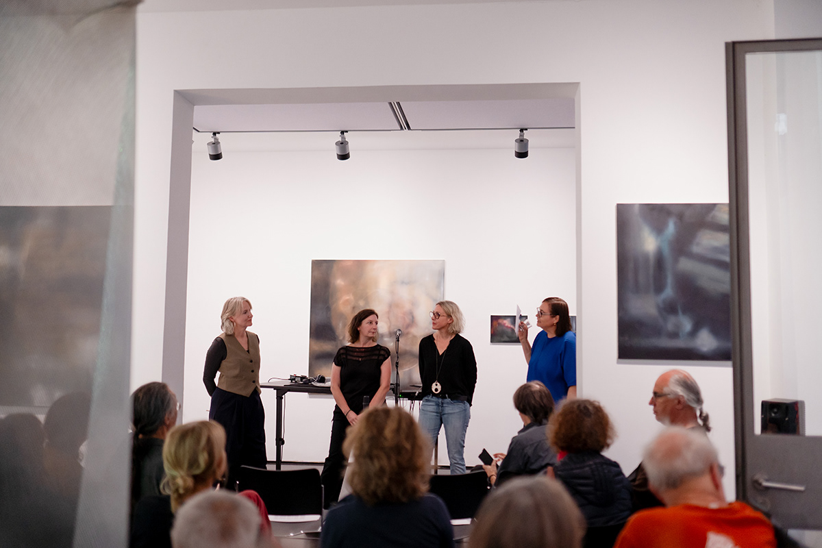 ©Julia Milberger, Artist Talk Martina Claussen Stefanie Sixt Kerstin Skringer Angelika Donhärl Artoxin