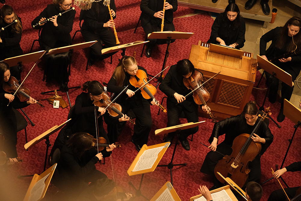 JOHANN SEBASTIAN BACH WEIHNACHTSORATORIUM, mdw Wien, ©Stefanie Sixt
