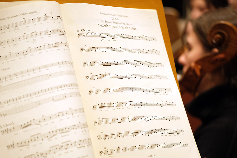 JOHANN SEBASTIAN BACH WEIHNACHTSORATORIUM, mdw Wien, ©Stefanie Sixt