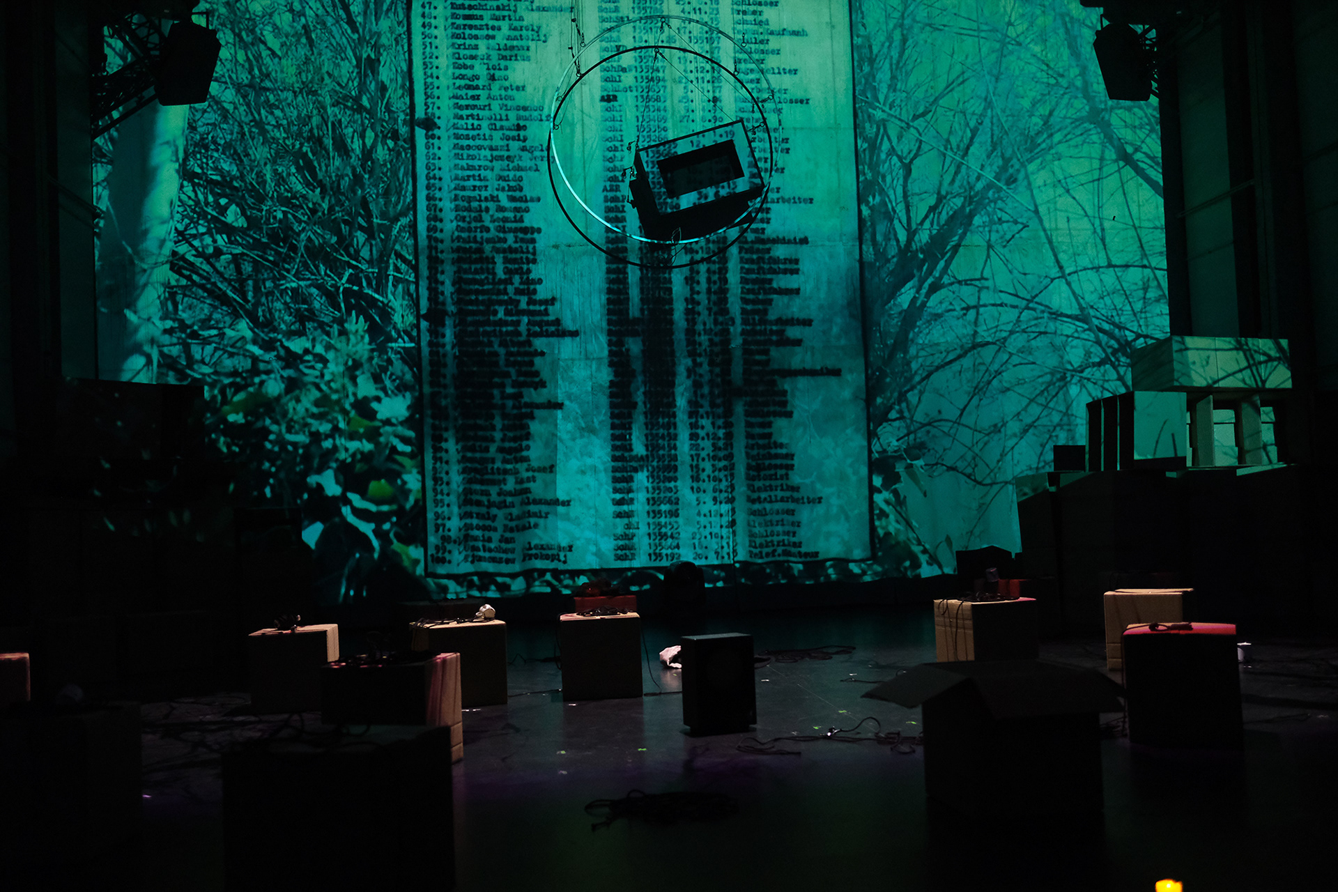 Gesänge vom Übergang, Staatstheater Augsburg © Stefanie Sixt