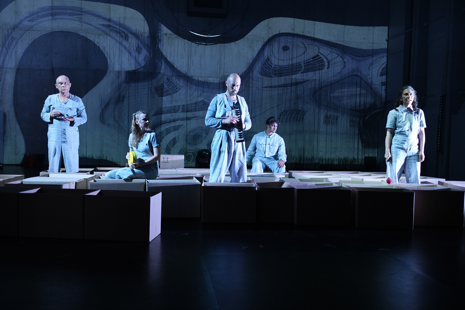 Gesänge vom Übergang, Staatstheater Augsburg © Stefanie Sixt