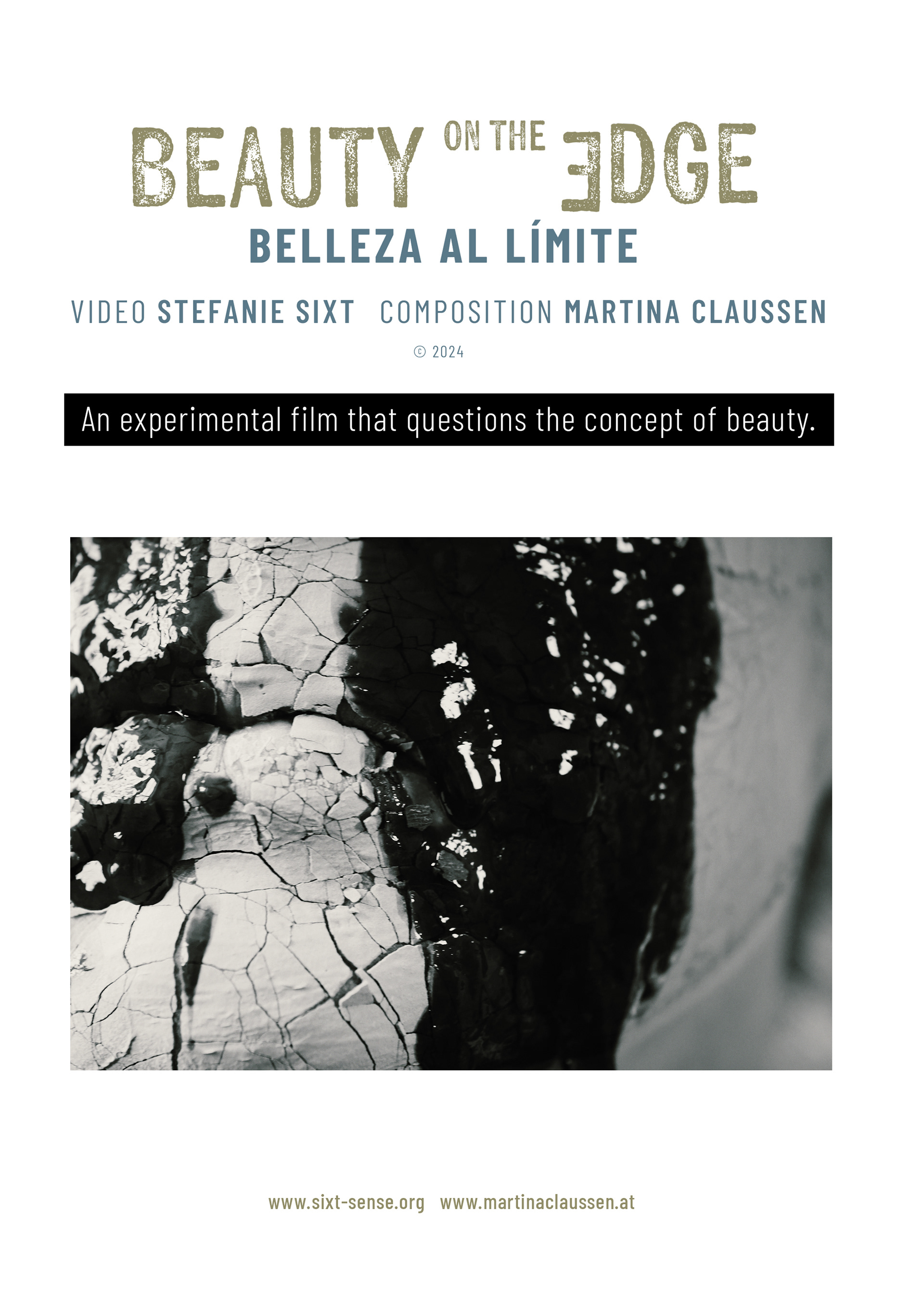 Poster "BEAUTY ON THE EDGE"