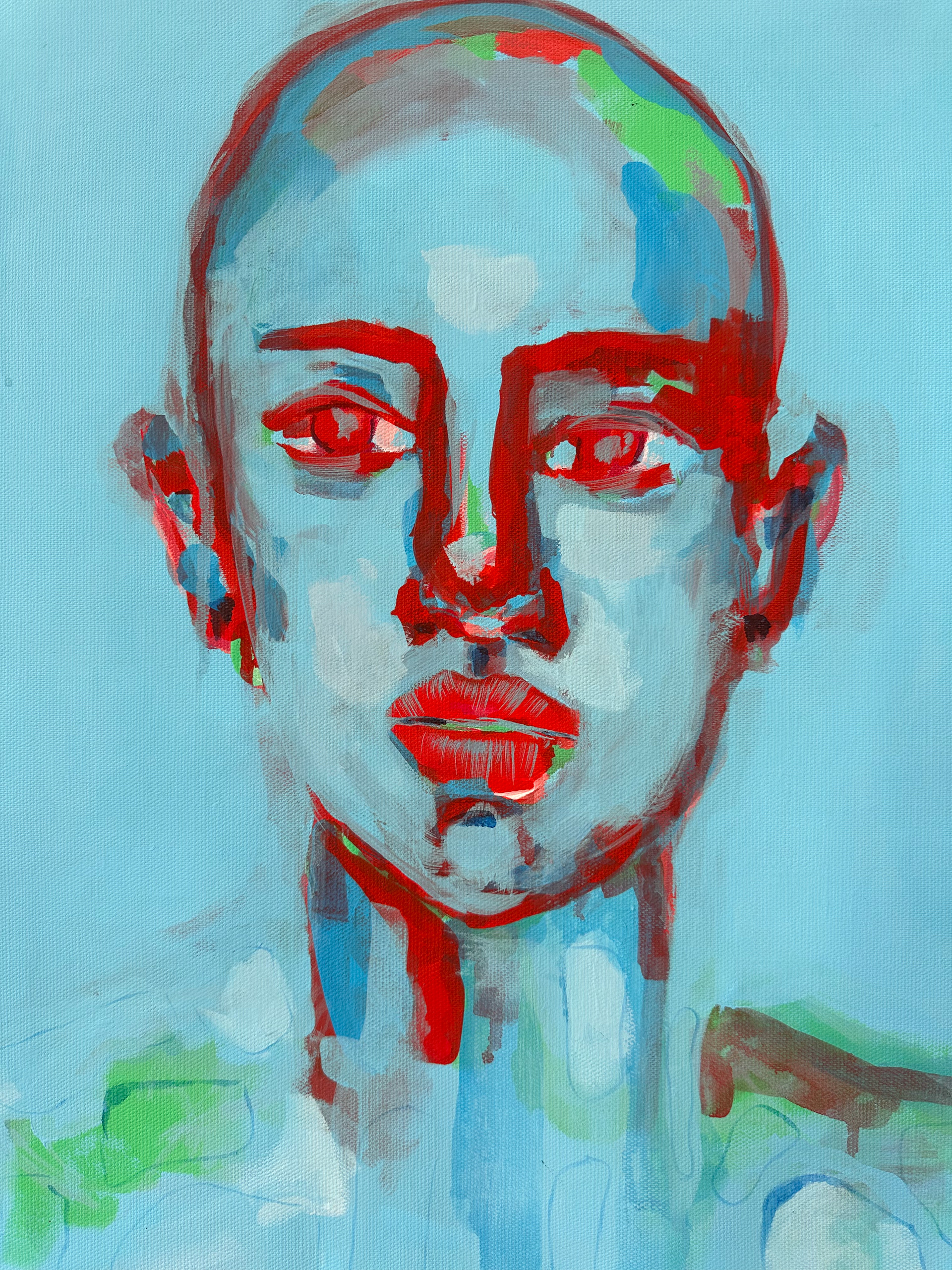 "Ego" Acrylic on canvas, 2024