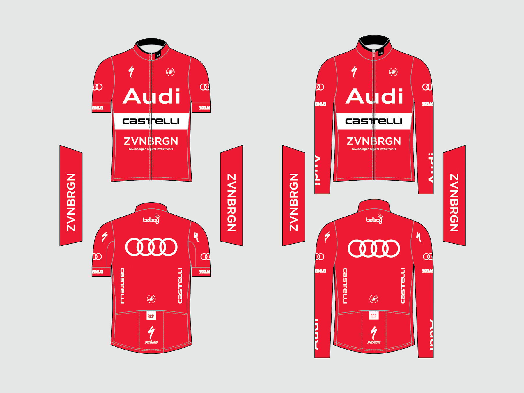 Audi cycling deals jersey