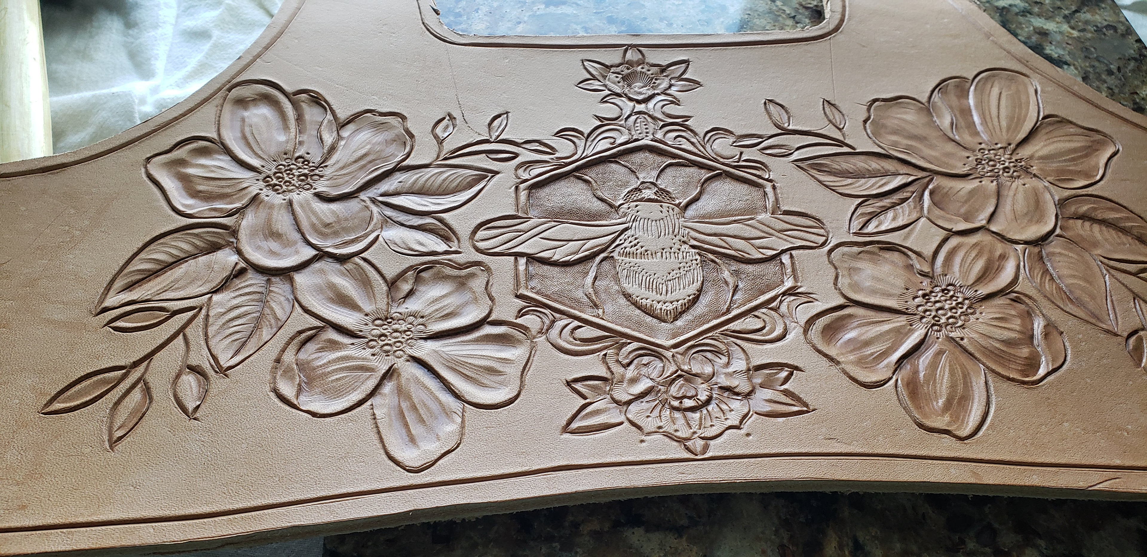 Front plate shadowed