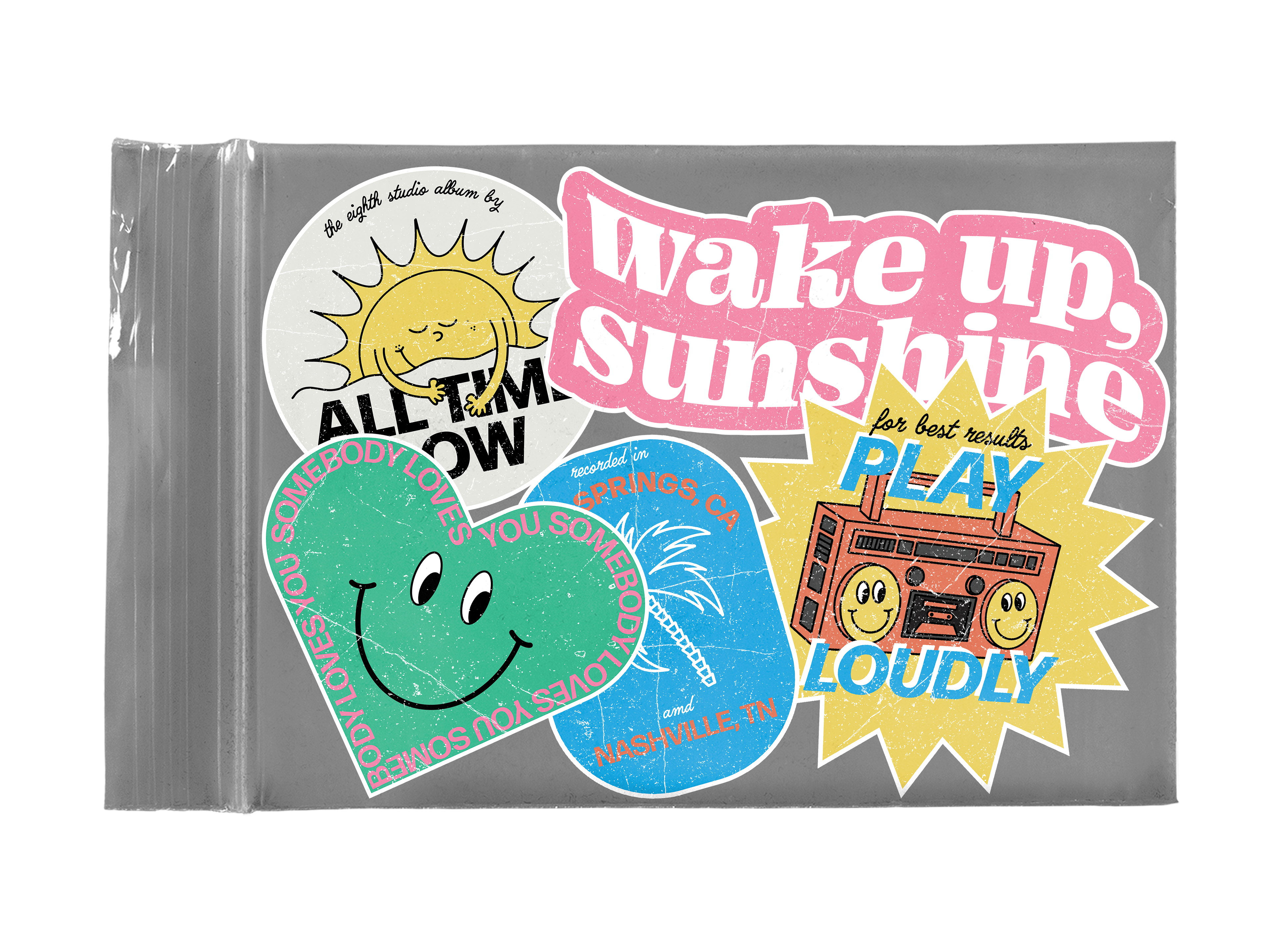 Album Bumper Sticker Pack