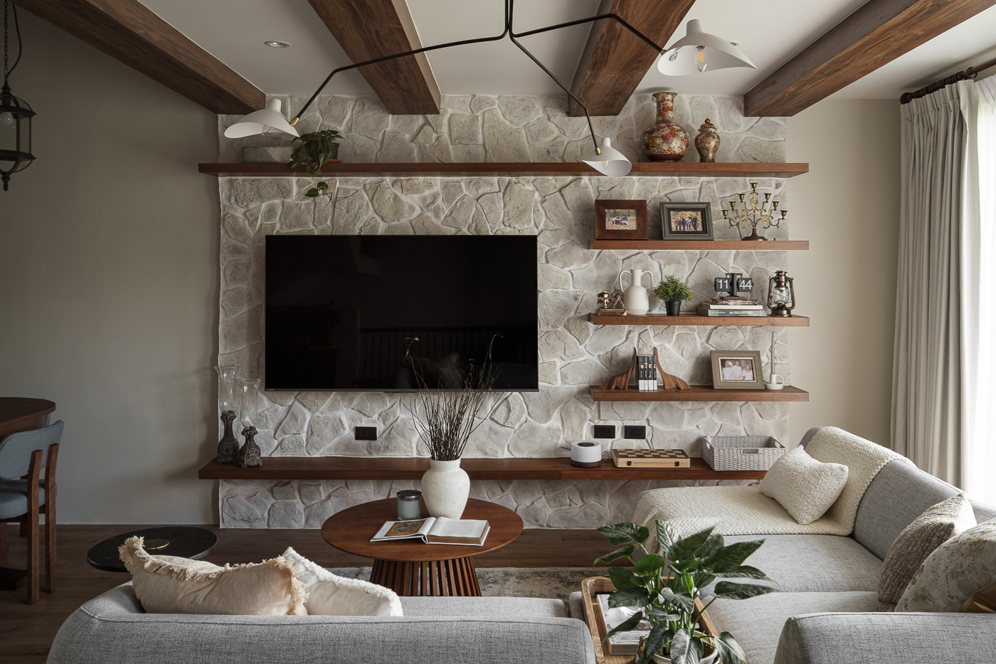 Swiss Memories, designed by Interiors by Mau, is a warm and elegant space that brings the essence of Swiss-inspired design to life. Featuring natural wood tones, cozy textures, and timeless craftsmanship, the interior creates an atmosphere of comfort, sophistication, and nostalgia. Every detail is thoughtfully curated to evoke the charm of Swiss alpine living, blending tradition with modern sensibility. Captured by Sections Architectural and Interior Photography, highlighting its rich materiality, intimate ambiance, and design harmony.